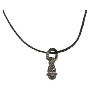 Chrome Hearts Tiny Razor Blade Campana Necklace